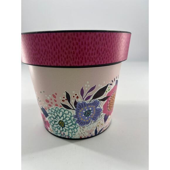 Art Pot Planter Studio M Floral Pink Multicolor Small Succulent Colorful Plant - Picture 2 of 9